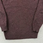 Vintage Sears Sweater Men   s Large Red Wool Long Sleeve 80s Classic Golf Knit Usa