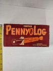 Vintage Curtiss  Penny  Log Treats Vintage  Advertising Candy Box