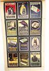 Pelikan Fabrikate Product Advertising Poster Stamp Set Made In Germany 36 Stamps