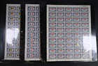 Usa 7 Overrun Nations Full Sheets Of 50 Us Stamps Unused Vf Og Nh