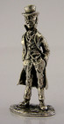 English Cast Sterling Silver Artful Dodger Dickens Figure 1979 Miniature