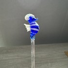 Colorful Blown Glass Swizzle Sticks Cocktail Stirrers Lot Of 3 Org Picky