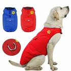 Waterproof Pet Dog Vest Jacket Warm Clothes Winter Padded Coat Pad Small Large