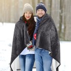 Large Sherpa Fleece Throw Blankets Soft Reversible Sofa Bed Blanket Twin Queen