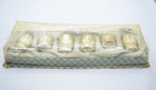 Vintage Sterling Silver Salt   Pepper Shaker Set 6pc Original Box Mini Shakers