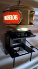 Vtg Michelob Beer Lighted Sign Screw Down Clamp Bar Register Table Lamp Light Up