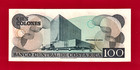 Rare 100 Cien Colones 1993 Costa Rica Unc Note  p-261a  Series H Ricardo Jimenez
