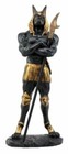 Muscular Dark Anubis Statue Egyptian Deity Of Afterlife And Mummification 11 h