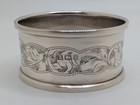 Antique English Sterling Silver Napkin Ring  dorothy  Name Engraving  Dated 1910