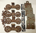 Lot Of 4 Vintage Antique Barn Door Rollers Frantz With Hardware