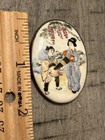 Antique Japanese Meiji Era Large Satsuma Biwa Wielding Theurgy Diy 092325 