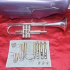 Bach Tr-400 Bb Trumpet Used With Hard Case Mouthpiece