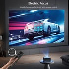 Mini 1080p Bluetooth Dual Wifi 10000lm Home Movie Gaming Projector 4k Support Us