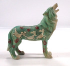 Westland Call Of The Wolf Figurine Tribal Art Sculpture Blue Resin Totem Figure
