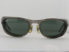 Vintage B l Ray Ban Sunglasses W2660 Spinal G15 Grey Bikers Side Cup Nos