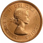 1960 Canada 1 Cent Coin Brilliant Uncirculated