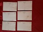 Vintage Postcard Lot Of 6 Unused-old  Us Post Cards   esquire Cartoons 