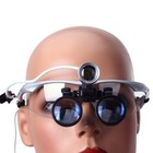 3 5x Dental Surgical Magnifier Medical Binocular Loupes With Led Head Light