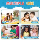 Kids Table And 4 Chair Set Yellow Table W chairs Sturdy Toddler Activity Table