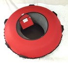 New 44  Recreational Snowtubes  Red  Gloss Bottoms   Made In Usa