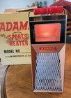 Vintage Adams Sports Heater Made In Usa Propane With Wood Handle Gets Hot 