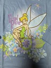 Vintage Disney Fairies Kids Girls Small 4 - 5 Long Sleeve Shirt Tinkerbell 90s
