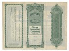 Texas 1920 Texas United Oil Company Stock Certificate Dallas