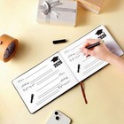 2026 Graduation Guest Book Leather Guest Sign In Book With Pen Graduation Partyy