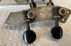 Vintage 1910 s Fiddle Violin  Geared Tuners Set By Waverly Black Buttons  nice 