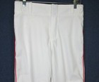 Nos Nwt A4 Youth White Uniform Red Pinstripe Pants Softball Baseball L