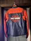 Harley Davidson Mens Leather Jacket Size Medium