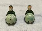 Vintage Pixie Elf 3  Salt   Pepper Shakers Set Excellent Condition Made In Japan