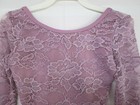 Lace Leotard New Girl s 4-6 Dance Costume Ballet Body Wrappers  Long Sleeve Xs