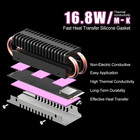 Thermal Pad 16 8 W mk thermal Pads For Gpu cpu led cooler excellent Heat Conduct