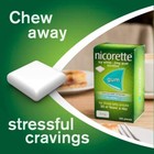 Nicorette Gum Nicotine 4mg  Icy White 105 Pieces    Ships Super Fast From Usa   