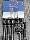 Bosch 1 2  Diam  Sds-plus Shank  Carbide-tipped Rotary   Hammer Drill Bit 5pc