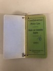 3 1904 Pope Manufacturing Confidential Price List Bicycle   Automobile Supplies
