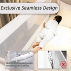 Mesh Adjustable Bed Rail For Toddlers  Baby Guard Rail  Single Panel