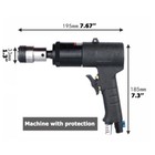 150rpm min M3-12 Pneumatic Drilling Gun Type Air Drill Chucks Tapping Machine