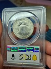 1948 D Franklin Half Dollar Pcgs Ms64 