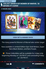 Women Of Marvel Series 8 Drop 2 Super Rare   Rare Sets - Topps Marvel Collect