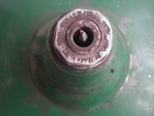 Vtg  18    Benjamin Green Porcelain Enamel Light Fixture Industrial Barn Gas Statn