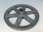 Usa Made Central Die  5 8 In Fixed Bore 1 Groove Standard V-belt Pulley 8 In Od
