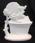 Ready To Paint Ceramic Bisque Haunted House - Halloween Decoration