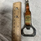 Vintage Budweiser Advertising Beer Bottle Shaped Bottle Opener keychain