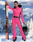 Ski Suit For Women  Jumpsuit  Thermal  Thicken  Waterproof  Windproof sport Wear
