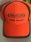  2  Freightliner Work Smart Fluorescent Orange   Green Reflective Hat Caps
