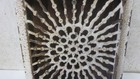 Antique Register Cast Iron Floor   Wall Grate 8   X 10      Inside Opening