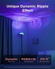 Govee Uplighter Floor Lamp  Rgbic Ripple Projector  Model H60bo New Open Box