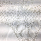 Cotton Lace White Floral  Pillowcases King Shams 21  X 37  Set Of 2